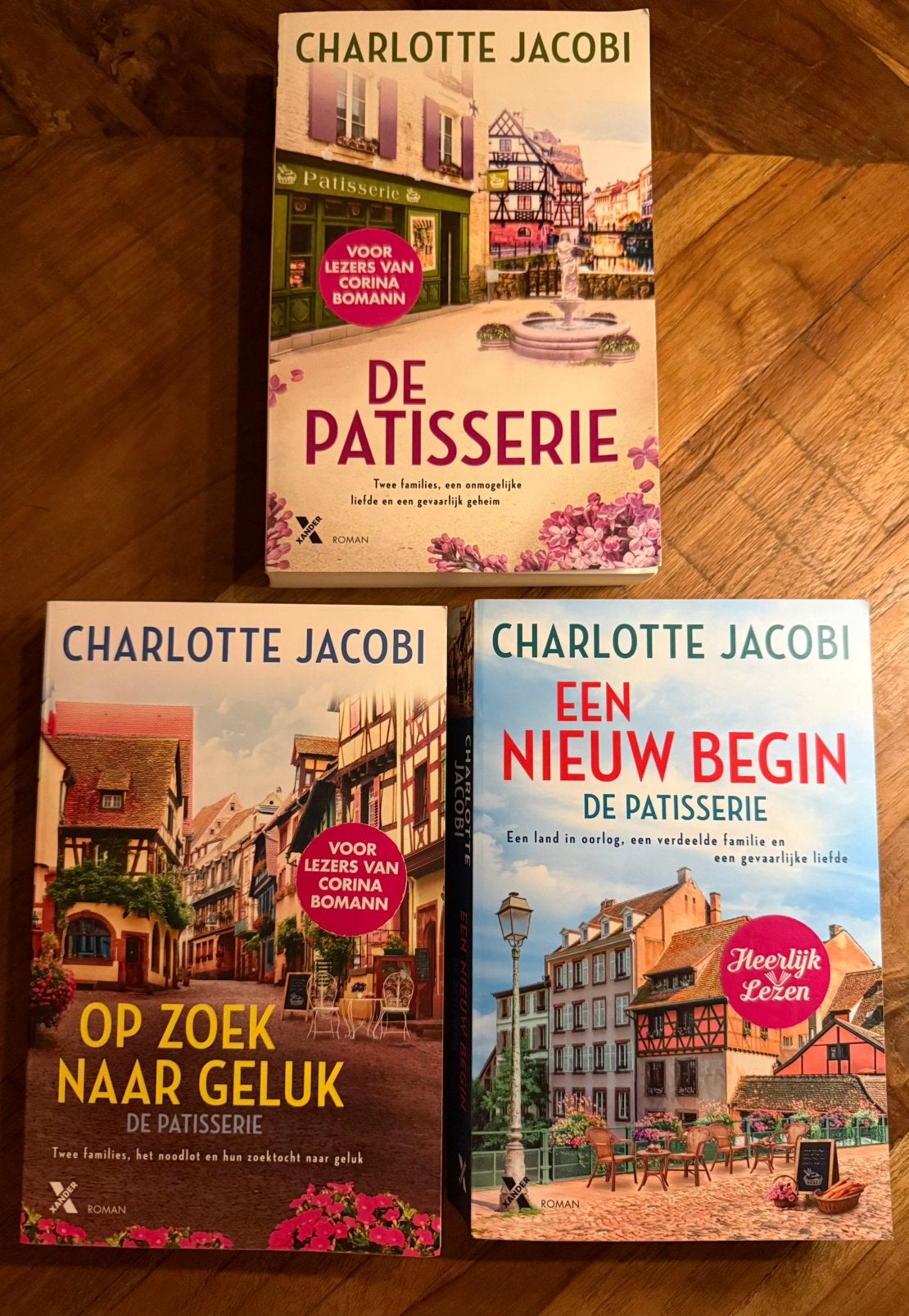 Charlotte Jacobi - De Patisserie trilogie - romans, Ophalen of Verzenden, Zo goed als nieuw, Nederland