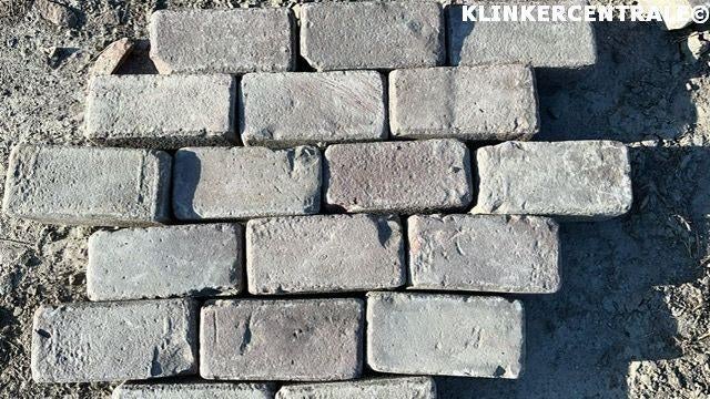 850m2 rood bruin paars gemêleerd gebakken klinkers keiform., Bij dit gebruikte product niet meer te achterhalen., Gebruikt, Verzenden