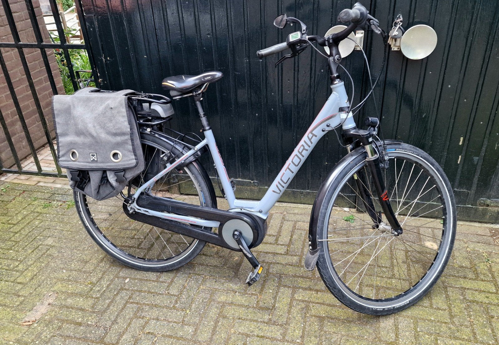 Victoria eTrekking 5.5 SE E-bike – Bosch Active Line – 500Wh, Fietsen en Brommers, Gebruikt, 47 tot 51 cm, 50 km per accu of meer