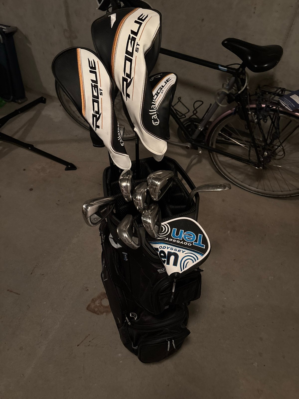 Complete Callaway Golfset met Sun Mountain Golftas, Sport en Fitness, Golf, Ophalen, Zo goed als nieuw, Set, Callaway