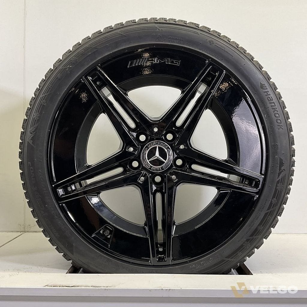 MERCEDES A, B C CLA KLASSE SET VELGEN + WINTERBANDEN 18 INCH, 18 inch, -, -, Banden en Velgen