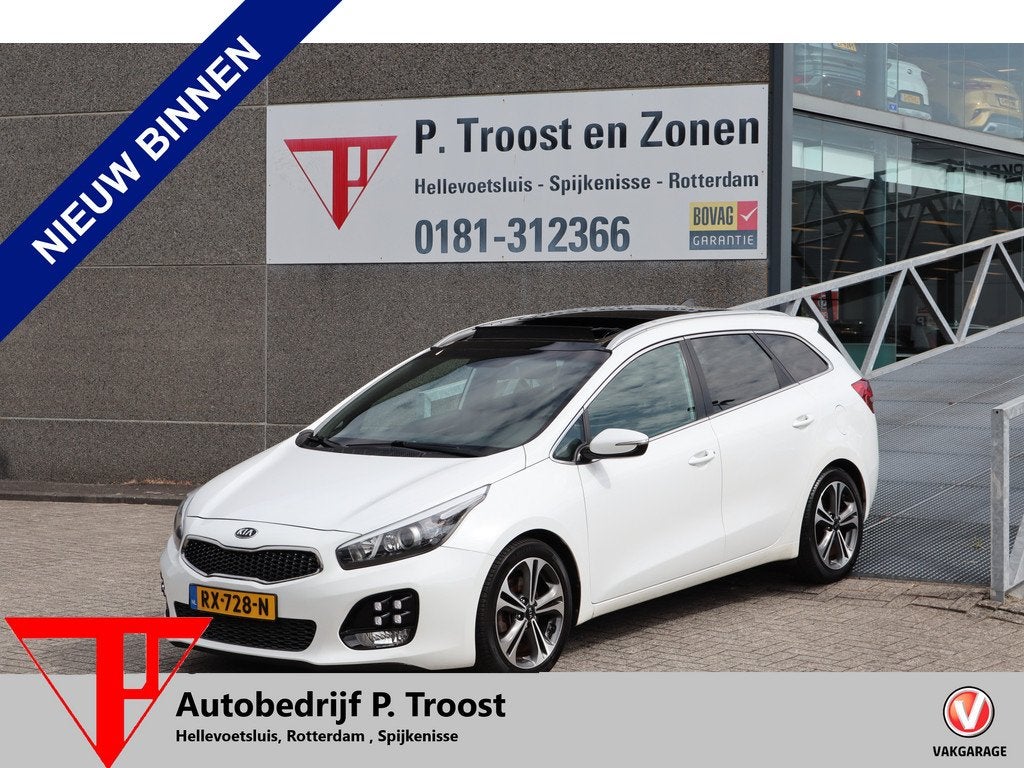 Kia cee'd Sportswagon 1.0 T-GDi GT-Line Edition Panoramadak!, Auto's, Voorwielaandrijving, 12 maanden, Stof, Gebruikt