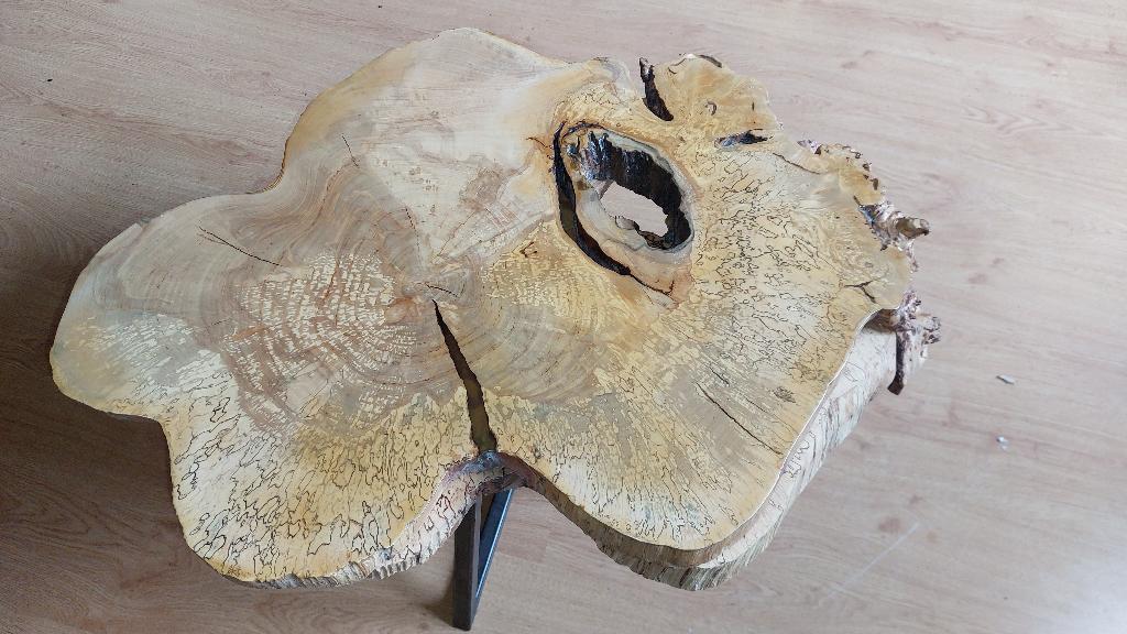 Berken schijven met 'slaap', Doe-het-zelf en Verbouw, Hout en Planken, Ophalen, Nieuw, Plank, 50 mm of meer