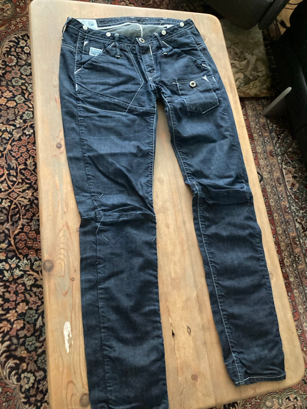 G-Star RAW Organic Alcatraz Jeans W33/W34, Ophalen of Verzenden, Gedragen, Blauw, W33 - W34 (confectie 48/50)