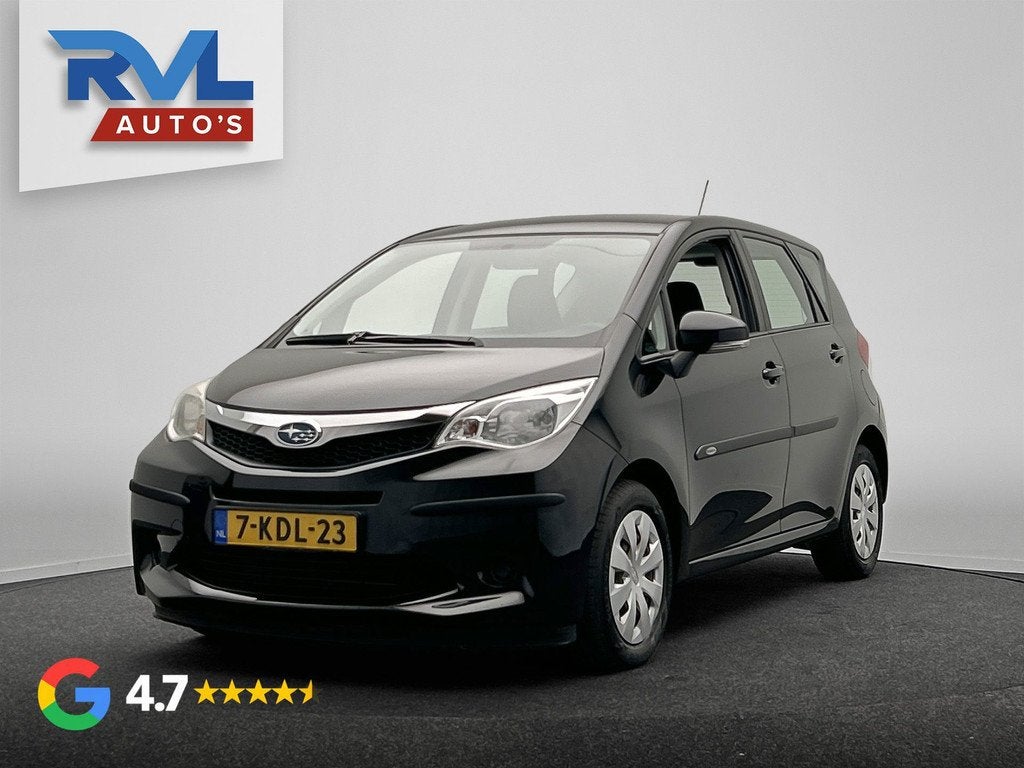 Subaru Trezia 1.3 Comfort | Origineel NL | Airco | Elek. Ram, Auto's, Voorwielaandrijving, Euro 5, Zwart, Zwart
