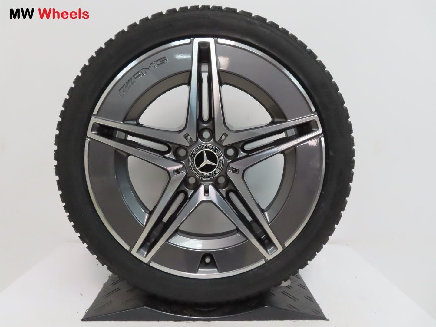 Mercedes C W206 300E 400E AMG 18 inch velgen winterbanden, 18 inch, Gebruikt, -, -
