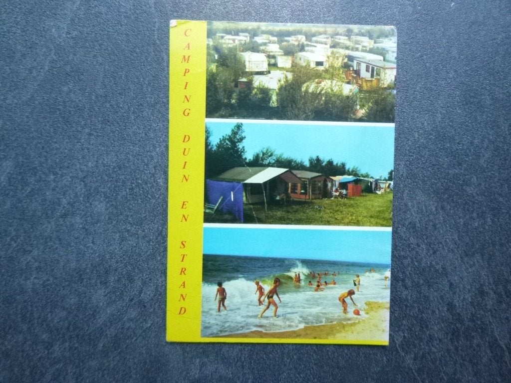 Scharendijke, camping Duin en Strand 1980, Verzenden, 1980 tot heden, Gelopen, Zeeland