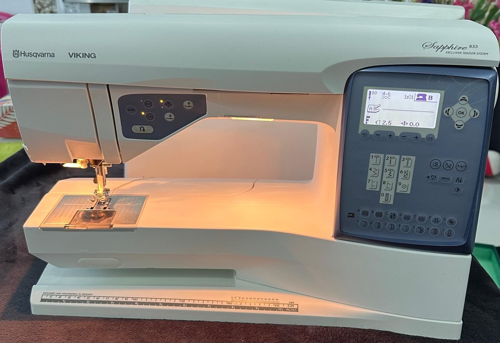 Naaimachine Husqvarna Viking sapphire 835, Ophalen, Naaimachine, Husqvarna