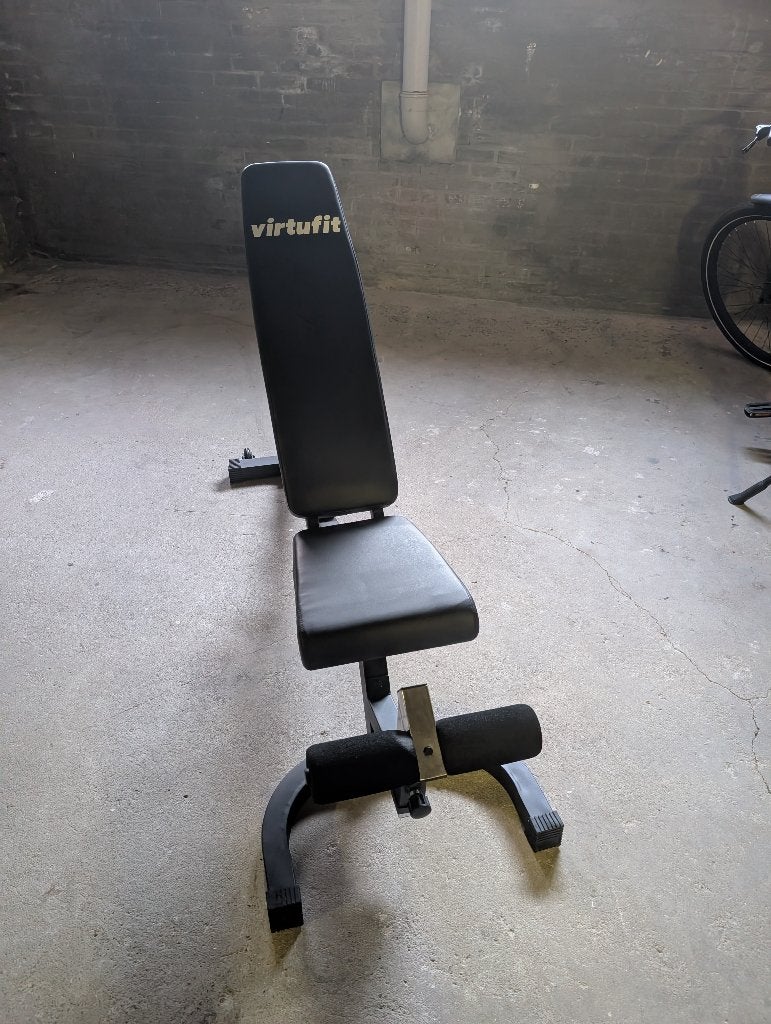 VirtuFit Verstelbare Fitnessbank Pro (Tot 250 kg belastbaar), Ophalen, Zo goed als nieuw, Fitnessbank