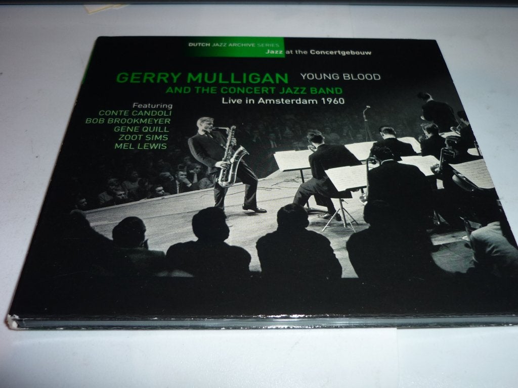 Gerry Mulligan & The Concert Jazz Band Live in Amsterdam '60, Verzenden, Zo goed als nieuw, Live-album, Inclusief boekje