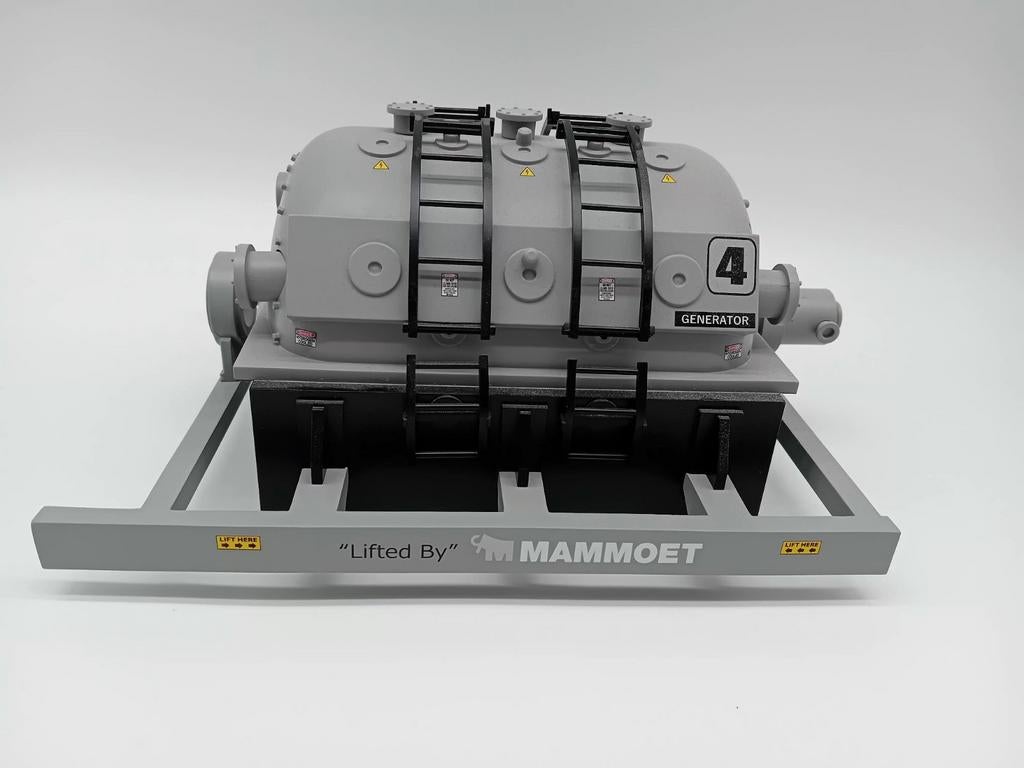 WEISS BROTHERS GENERATOR HIJSLAST LADING - MAMMOET, ., Nieuw, WB, Bus of Vrachtwagen