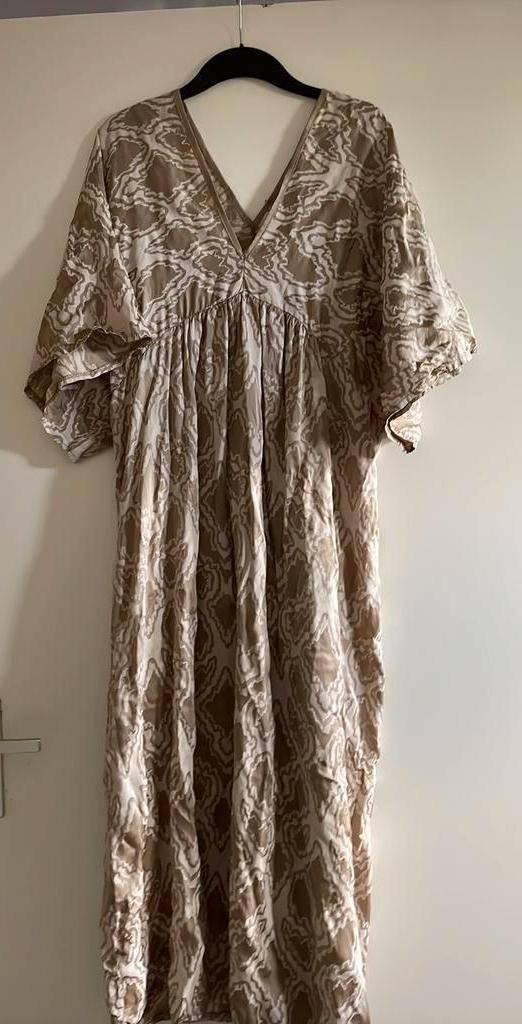 Zomer(Strand)jurk One Size te dragen tot maat 44, Kleding | Dames, Verzenden, Merk Chicas Barendrecht, Beige, Maat 42/44 (L)