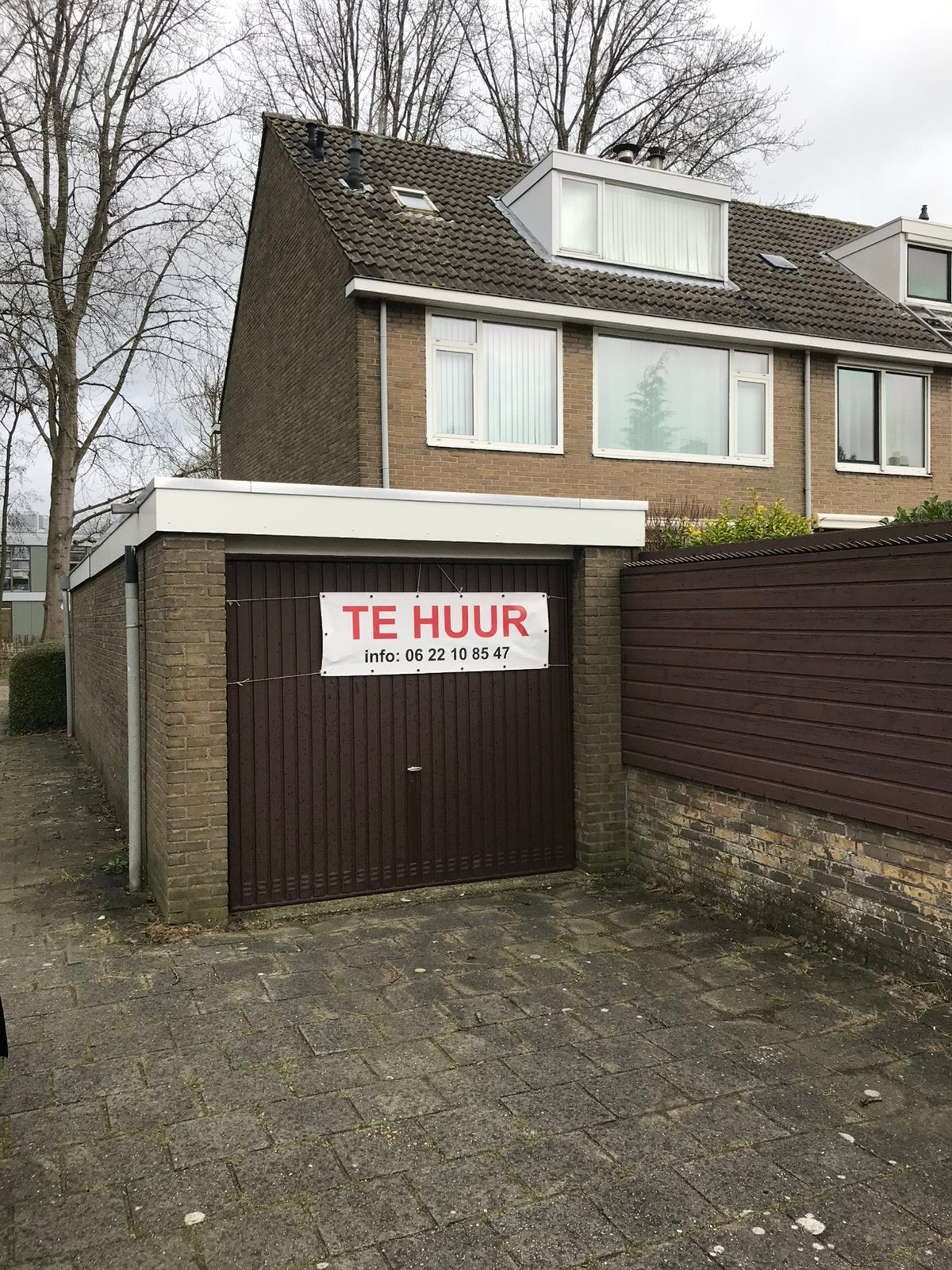 Te huur garage leidschendam, Ophalen of Verzenden