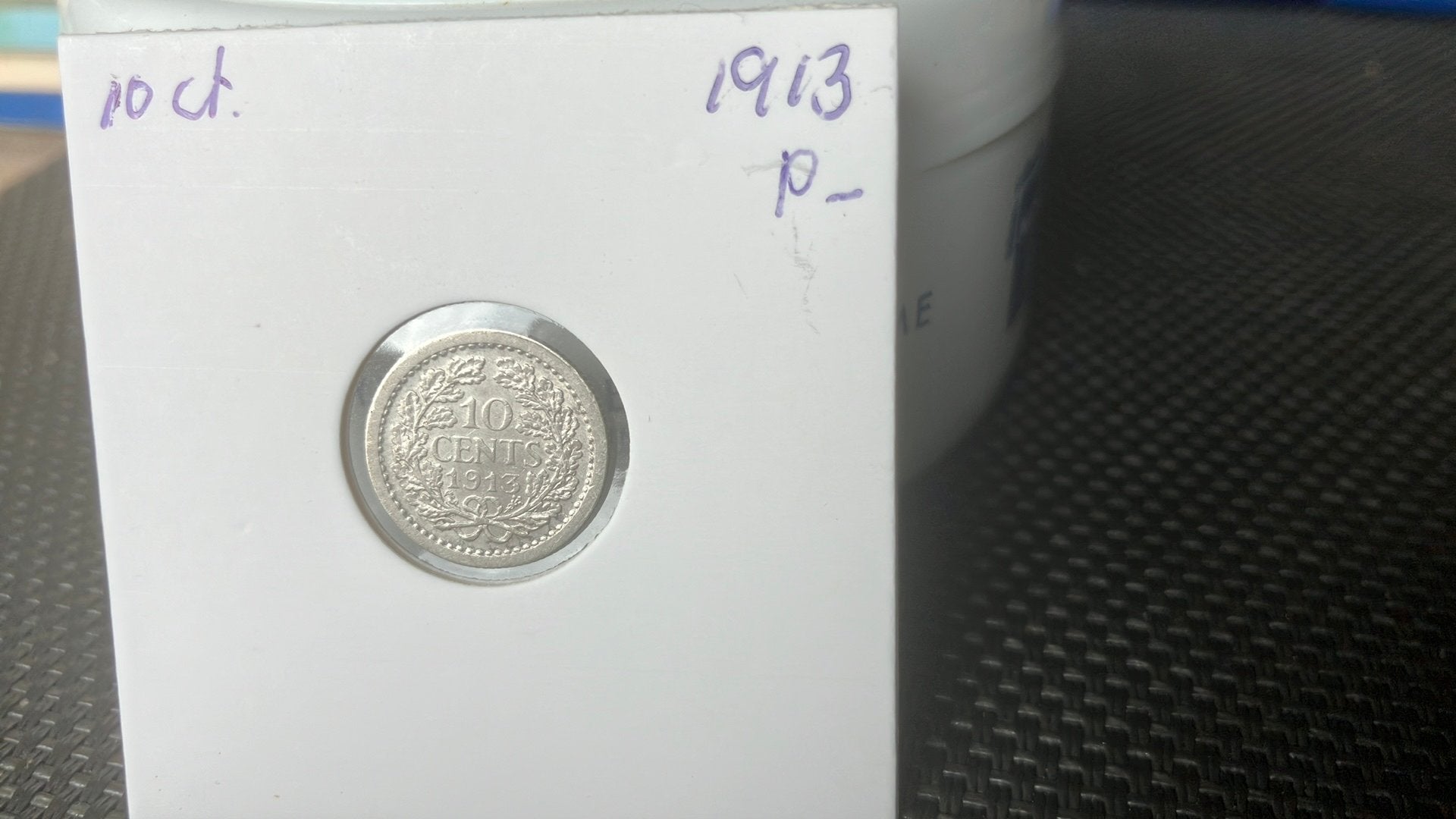10 cent 1913, Zilver, Ophalen of Verzenden, 10 cent, Koningin Wilhelmina