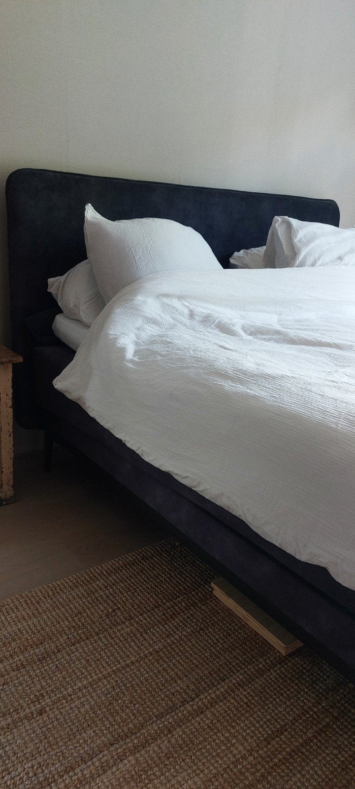 Tweepersoonsbed Swiss Sense 160x200 met matrassen en toppe, Ophalen, Gebruikt, Tweepersoons, 200 cm