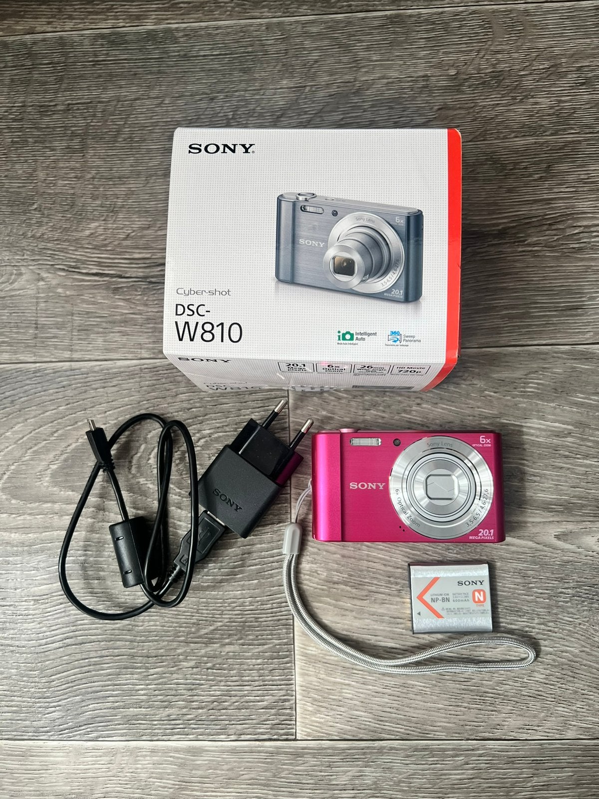 Sony cybershot W810 digitale compactcamera 20.1MP - nieuw, 20 Megapixel, Compact, Nieuw, Ophalen of Verzenden