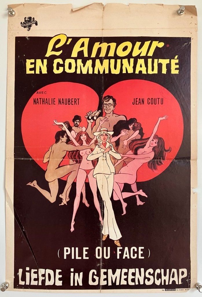 Partijtje oude filmposters - 14 stuks, Verzenden, Gebruikt, A1 t/m A3, Film en Tv