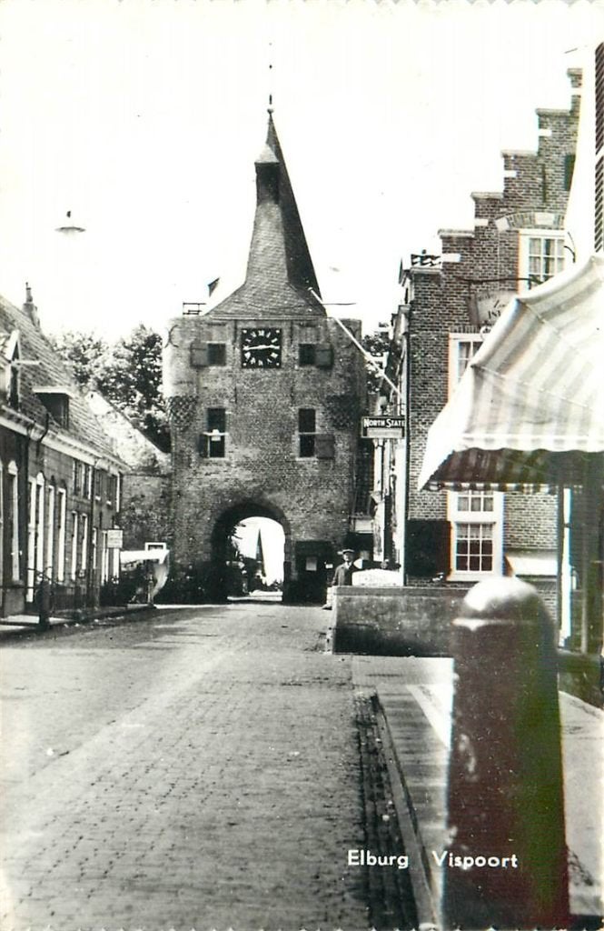 702-066-007 Elburg Vispoort, Verzenden, Voor 1920, Gelderland