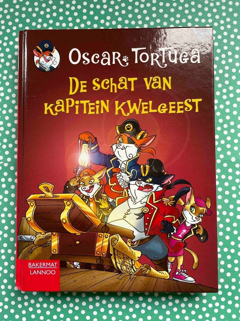 De schat van kapitein Kwelgeest, Oscar Tortuga, Ophalen of Verzenden, Zo goed als nieuw, Fictie, Oscar Tortuga