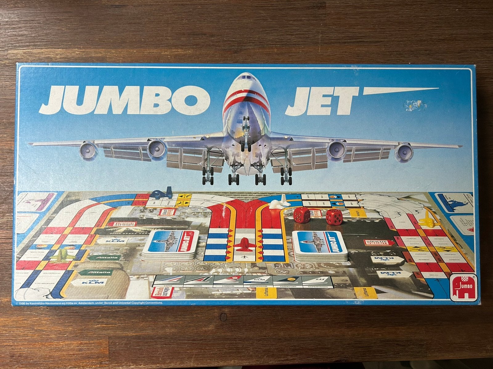Jumbo Jet bordspel, Ophalen of Verzenden