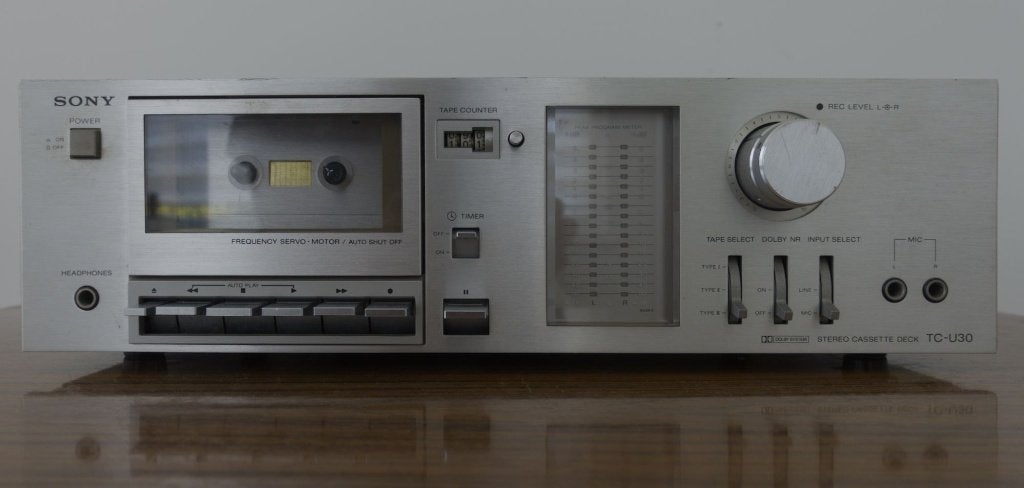 Stereo cassette deck Sony TC-U30, Ophalen, Enkel, Sony, Tape counter