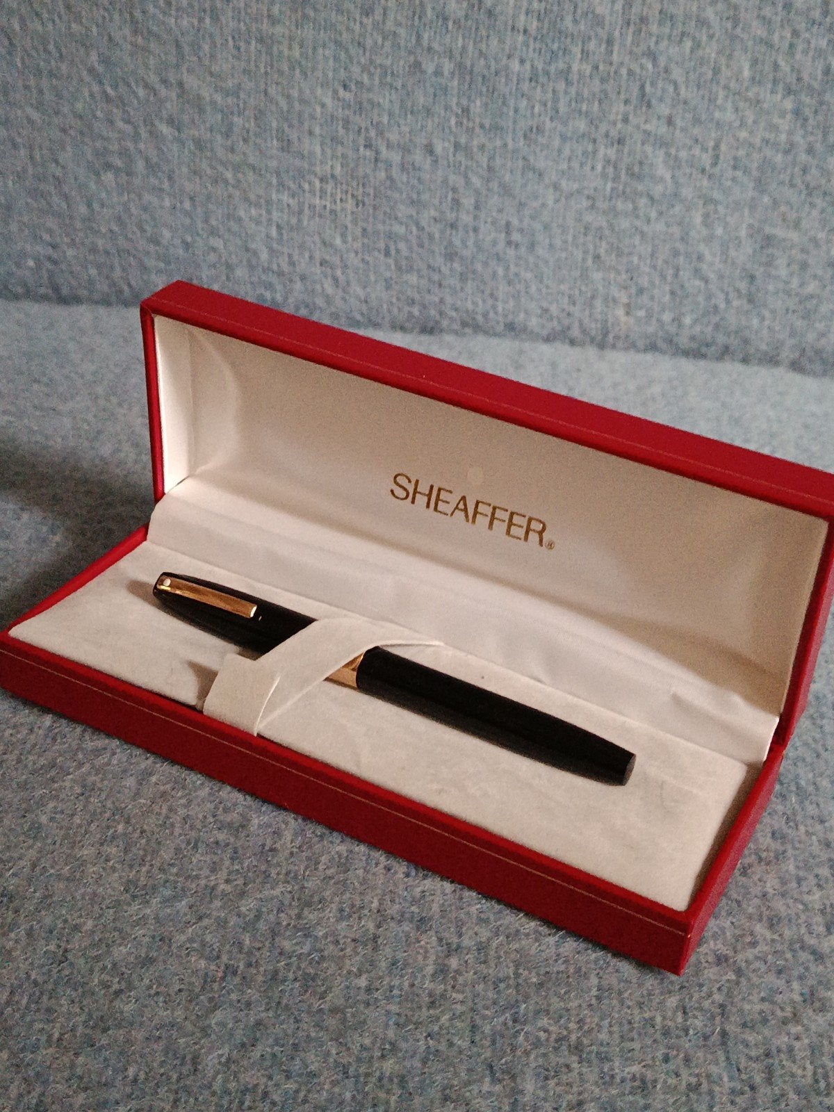 Sheaffer Imperial Vulpen Jaren '90 - Luxe Doos & Accessoires, Sheaffer, Met doosje, Ophalen of Verzenden, Zo goed als nieuw