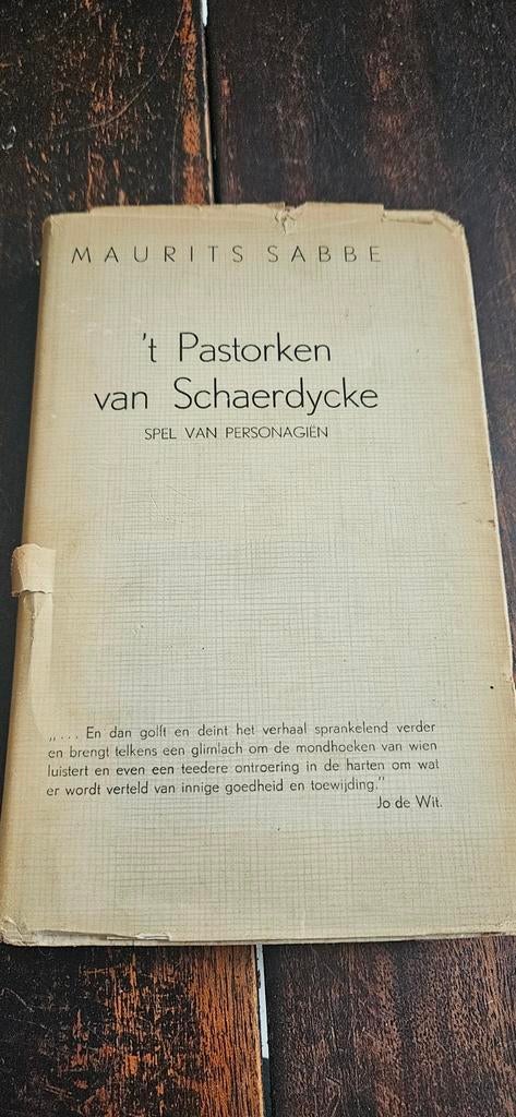 't Pastorken van Schaerdycke - Maurits Sabbe 5e druk, Ophalen of Verzenden, Gelezen
