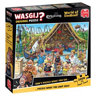 Wasgij: Original: Efteling - World of Sinbad! 1000 stukjes, Ophalen of Verzenden, 500 t/m 1500 stukjes, Nieuw, Legpuzzel