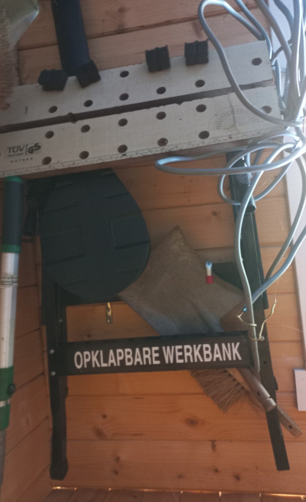 werkbank ,  inklapbaar , zgan, Ophalen, Zo goed als nieuw, 70 tot 120 cm, Inklapbaar