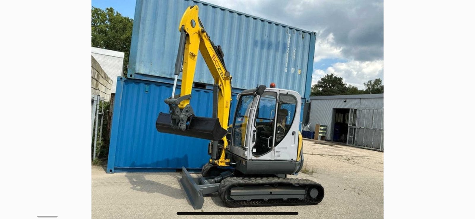 2011 Wacker Neuson 50Z3 RB Midigraafmachine, Ophalen, Graafmachine