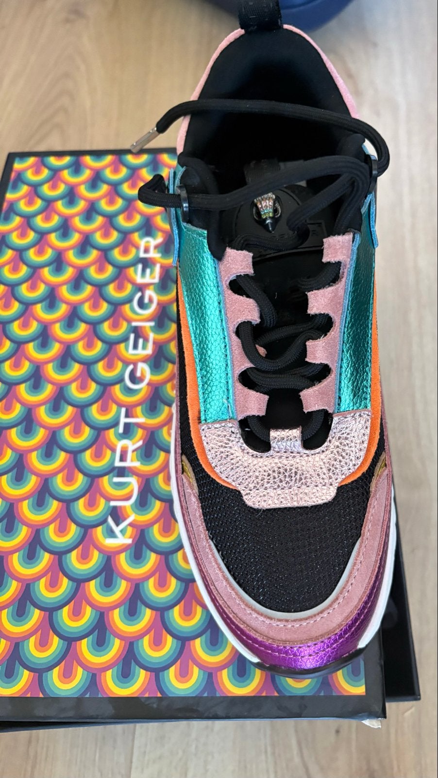Kurt Geiger London Sneakers - Kleurrijk en Stijlvol, Kleding | Dames, Overige kleuren, Nieuw, Ophalen of Verzenden, Sneakers of Gympen