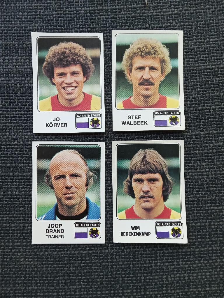 Panini Voetbal 79 Go Ahead Eagles, Verzenden, Zo goed als nieuw, Sticker