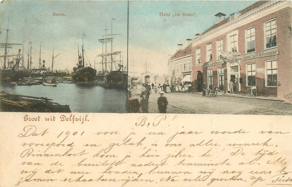 701-244-019 Delfzijl, Verzenden, Voor 1920, Groningen