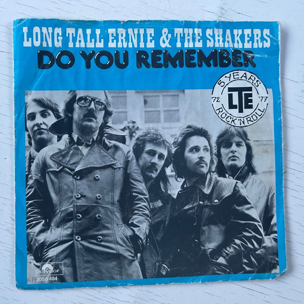 Do You Remember | Long Tall Ernie & The Shakers | 1977, Gebruikt, Originele persing, 7 inch, Ophalen of Verzenden