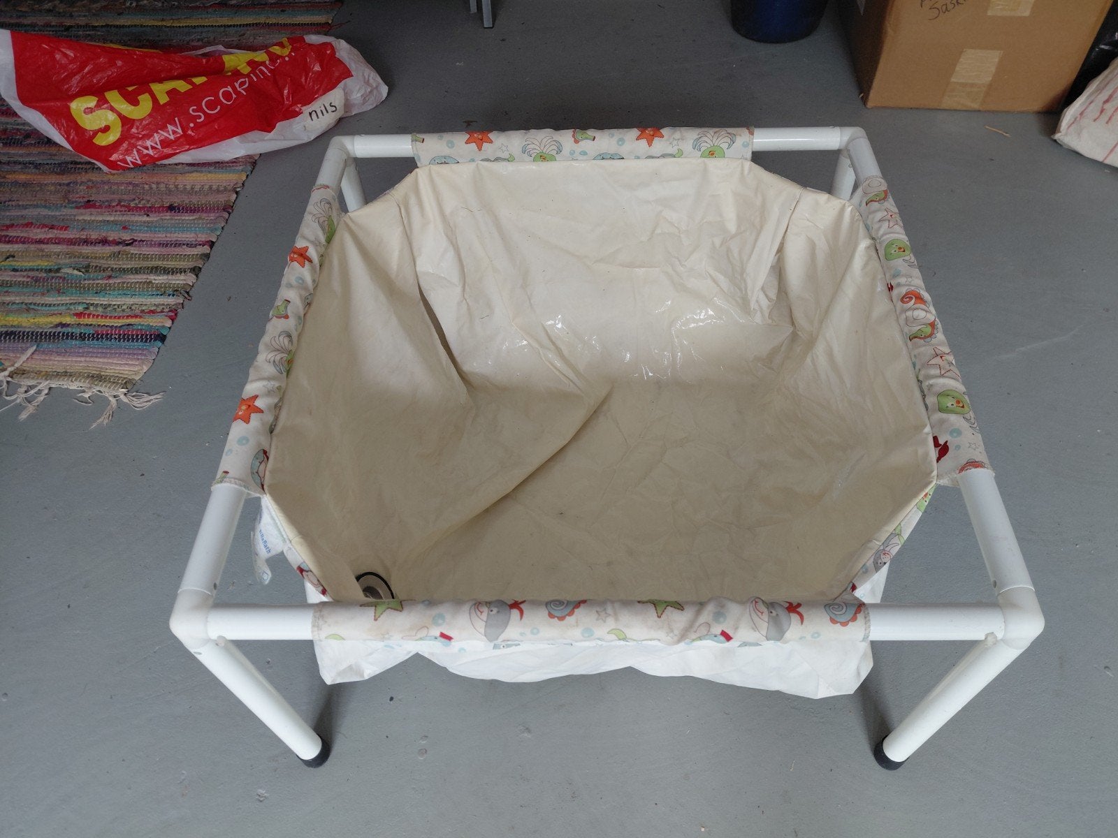 Bibabad babybadje - Douchebad voor baby's en peuters, Ophalen, Gebruikt, Badje
