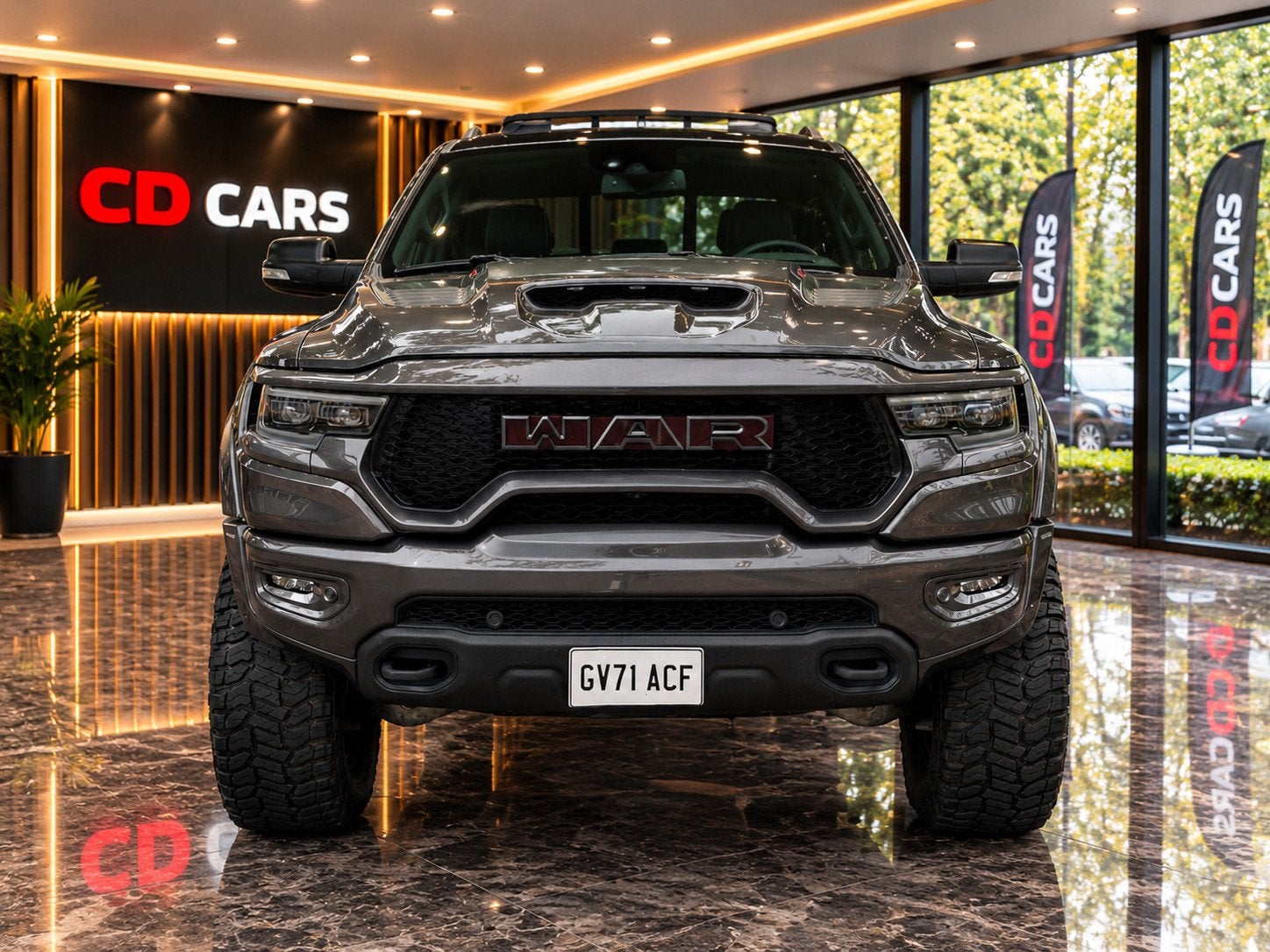 Dodge Ram 1500 6.2 V8 4x4 TRX 1e eigenaar Head-up display, F, Auto's, Automaat, Gebruikt, Leder, RAM 1500