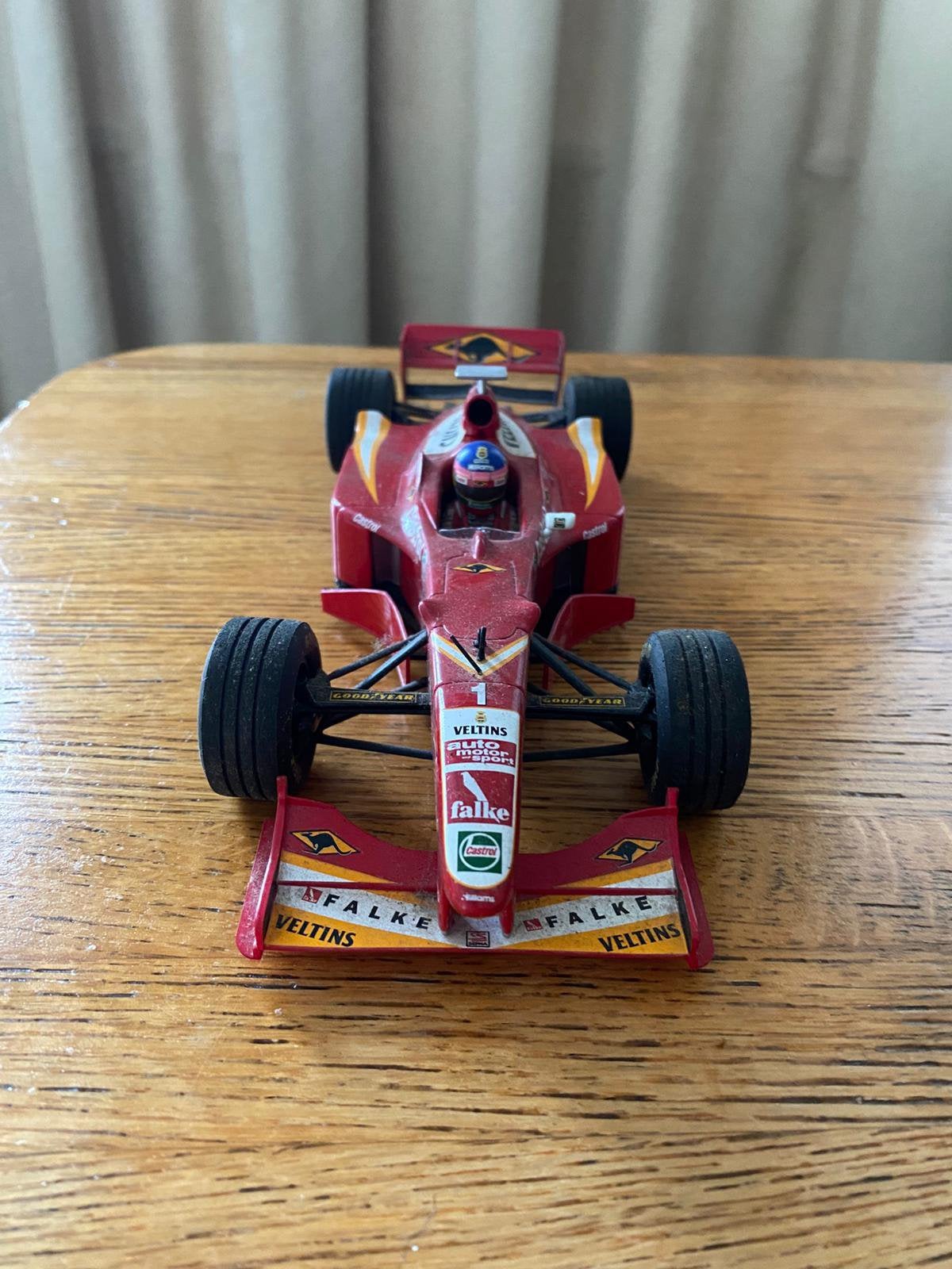 TE KOOP: JAQUES VILLENEUVE MINICHAMPS, Ophalen, Zo goed als nieuw, MiniChamps