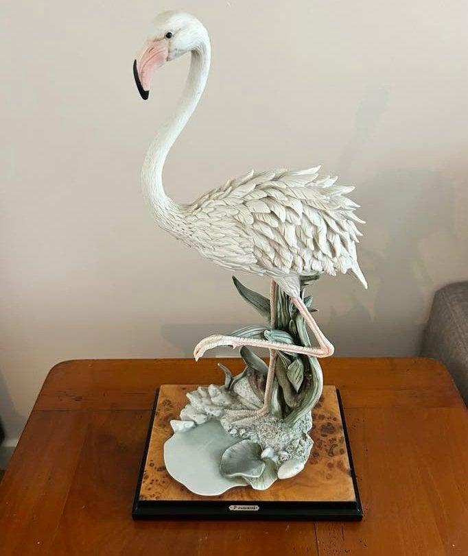 Giuseppe Armani – Flamingo 0713S – gelimiteerde editie, Antiek en Kunst, Meerkleurig, Overige materialen, 47 cm, Ophalen