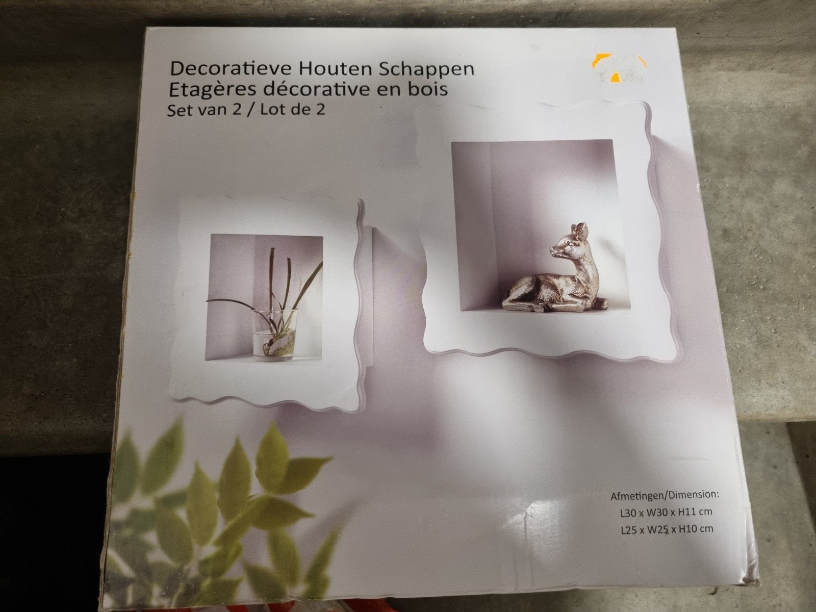 Decoratieve houten schappen, Ophalen of Verzenden, Nieuw