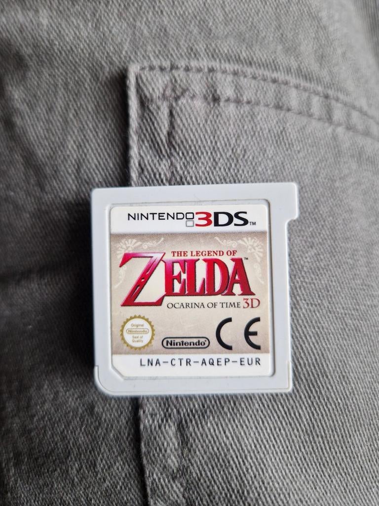 the legend of zelda ocarinaof time 3d, Avontuur en Actie, 1 speler, Ophalen of Verzenden, Zo goed als nieuw