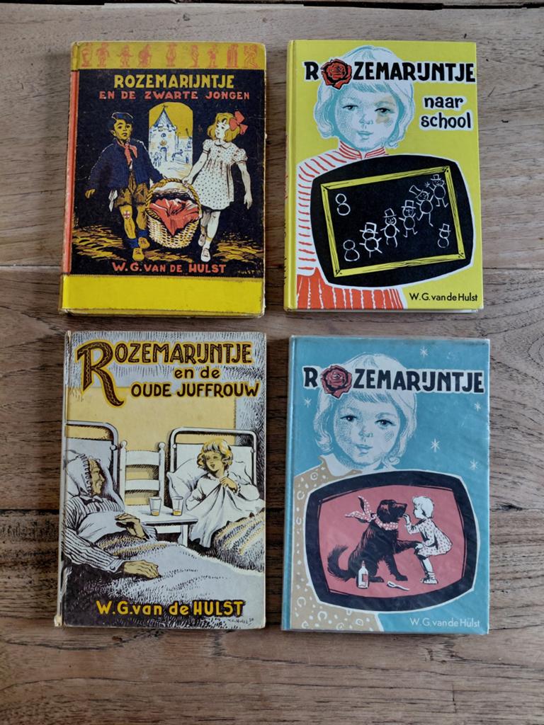 Boekjes W.G. van de Hulst - Rozemarijntje boeken (4 stuks), Boeken, Ophalen of Verzenden, Gelezen, W.G. van de Hulst, Fictie algemeen