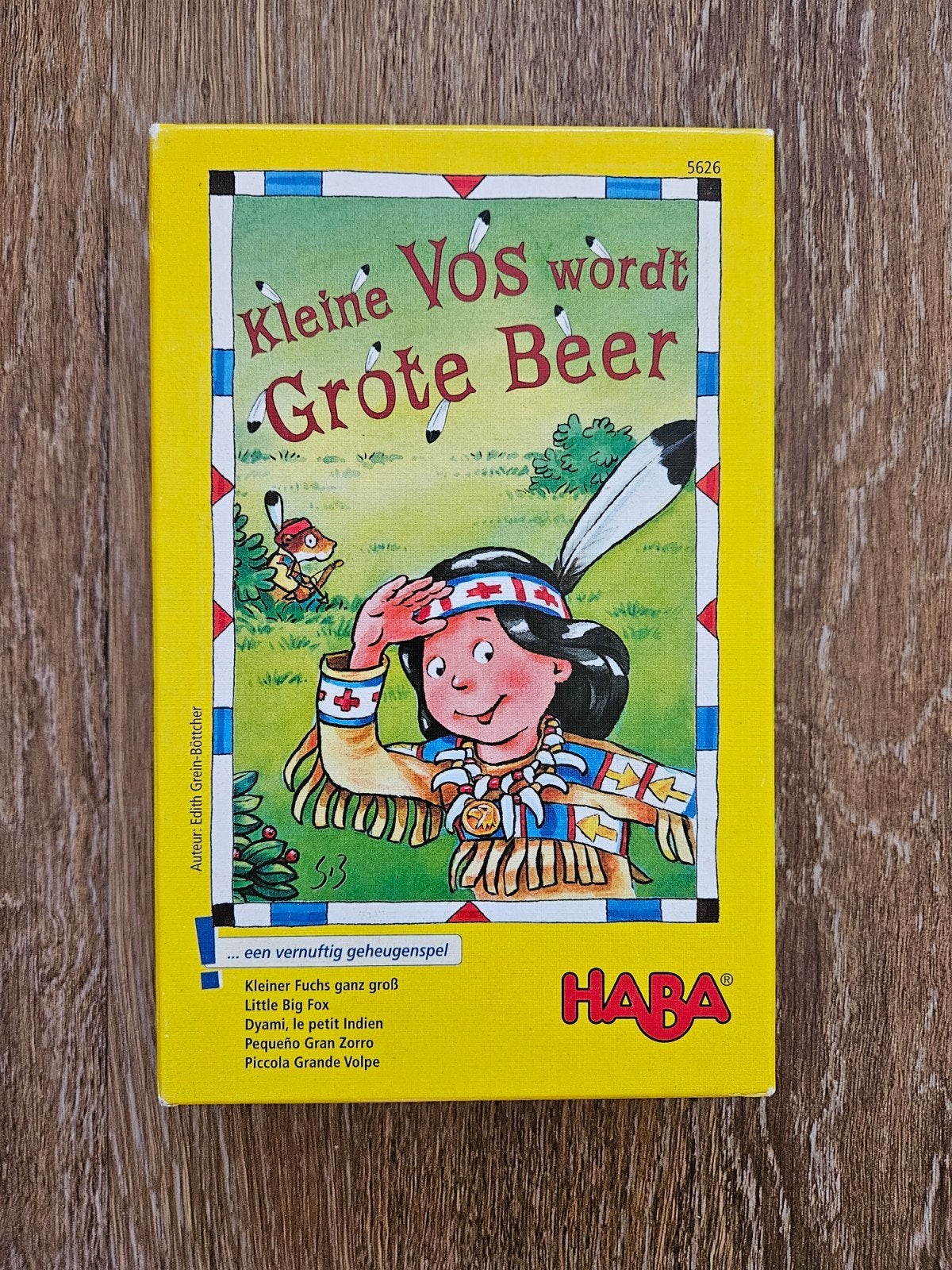 Haba spel, Kleine vos wordt grote beer, Ophalen of Verzenden, Jongen of Meisje