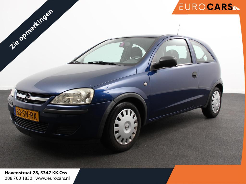 Opel Corsa 1.2-16V Rhythm Automaat Radio/CD APK 6-2026 Hande, Auto's, Gebruikt, 31 €/maand, 4 cilinders, Blauw