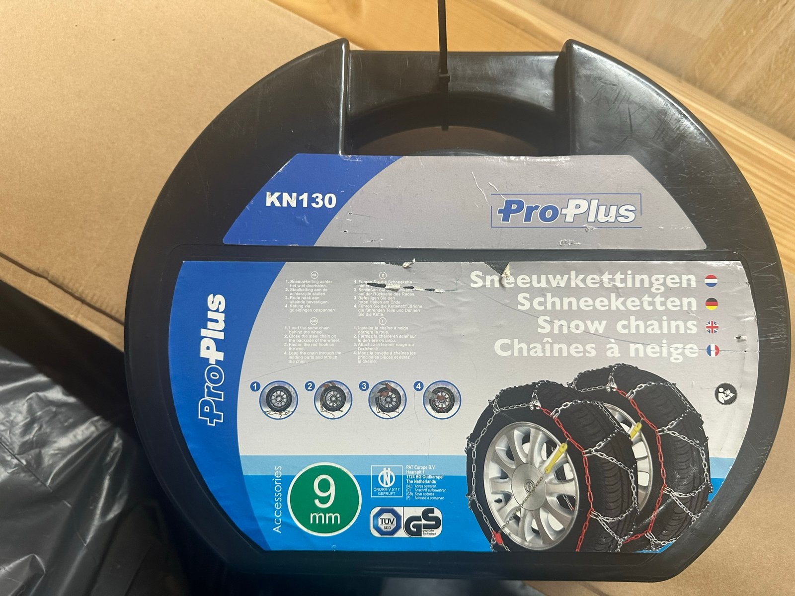 Pro-Plus KN130 Sneeuwkettingen - Nieuw in doos, Auto diversen, Ophalen of Verzenden, Nieuw
