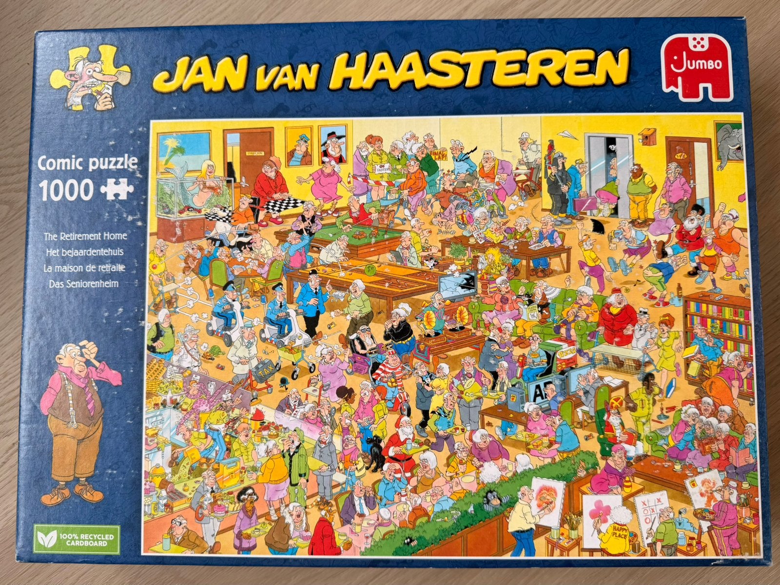 Jan van Haasteren: Het bejaardentehuis, Ophalen of Verzenden, 500 t/m 1500 stukjes, Zo goed als nieuw