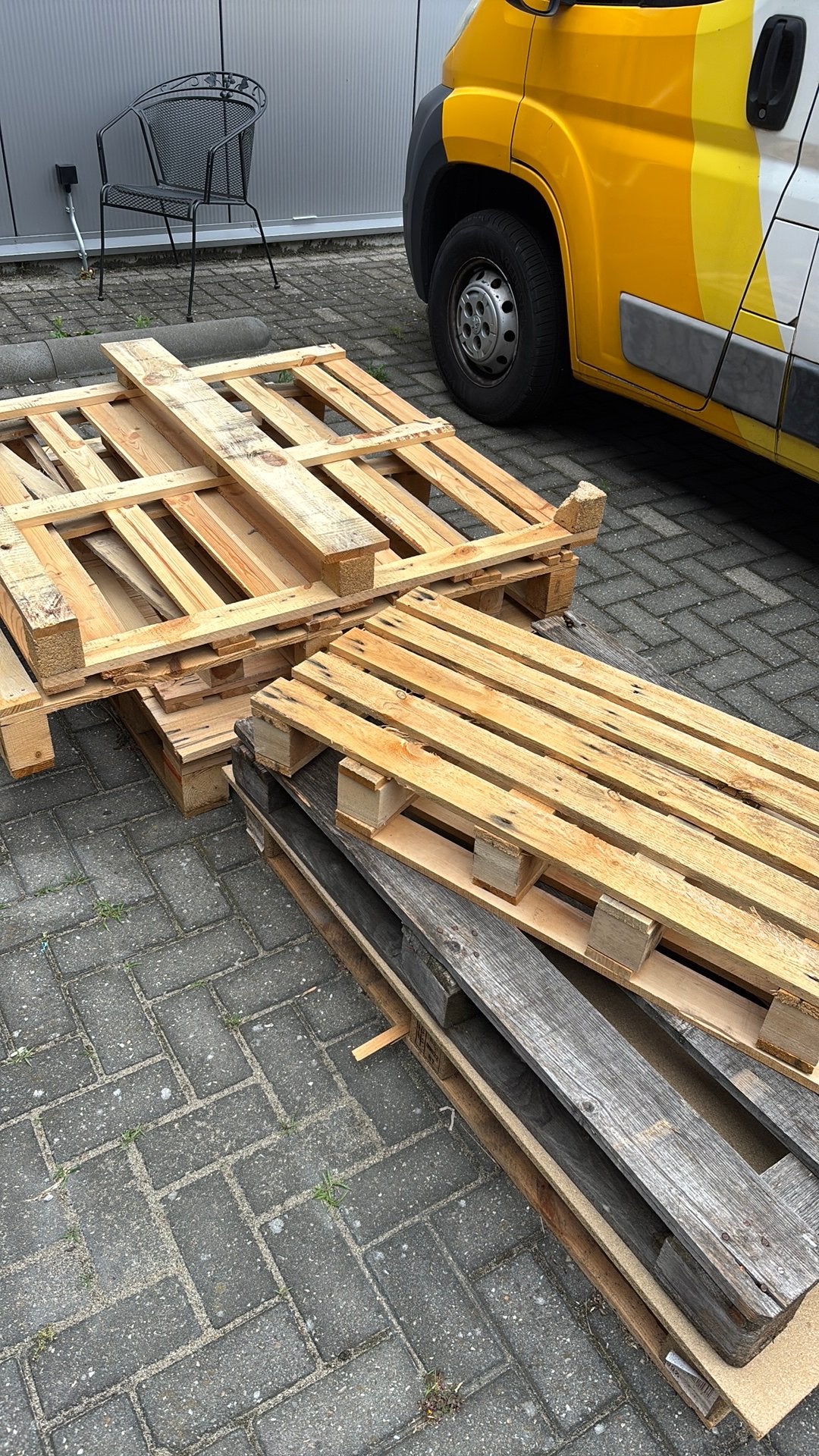 Pallets openhaardhout hout aanmaak gratis, Ophalen, Gebruikt, Minder dan 180 cm, Planken