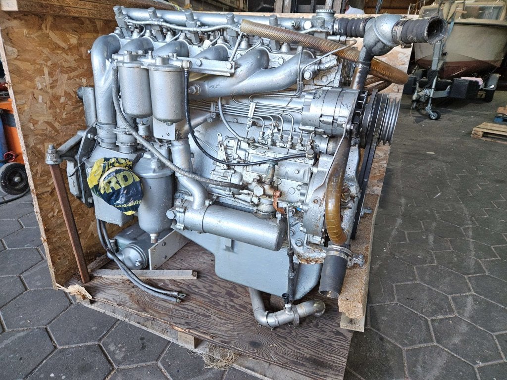 MAN scheepsmotor 235PK diesel in goede staat, Gebruikt, Binnenboordmotor, Elektrische start, 30 pk of meer