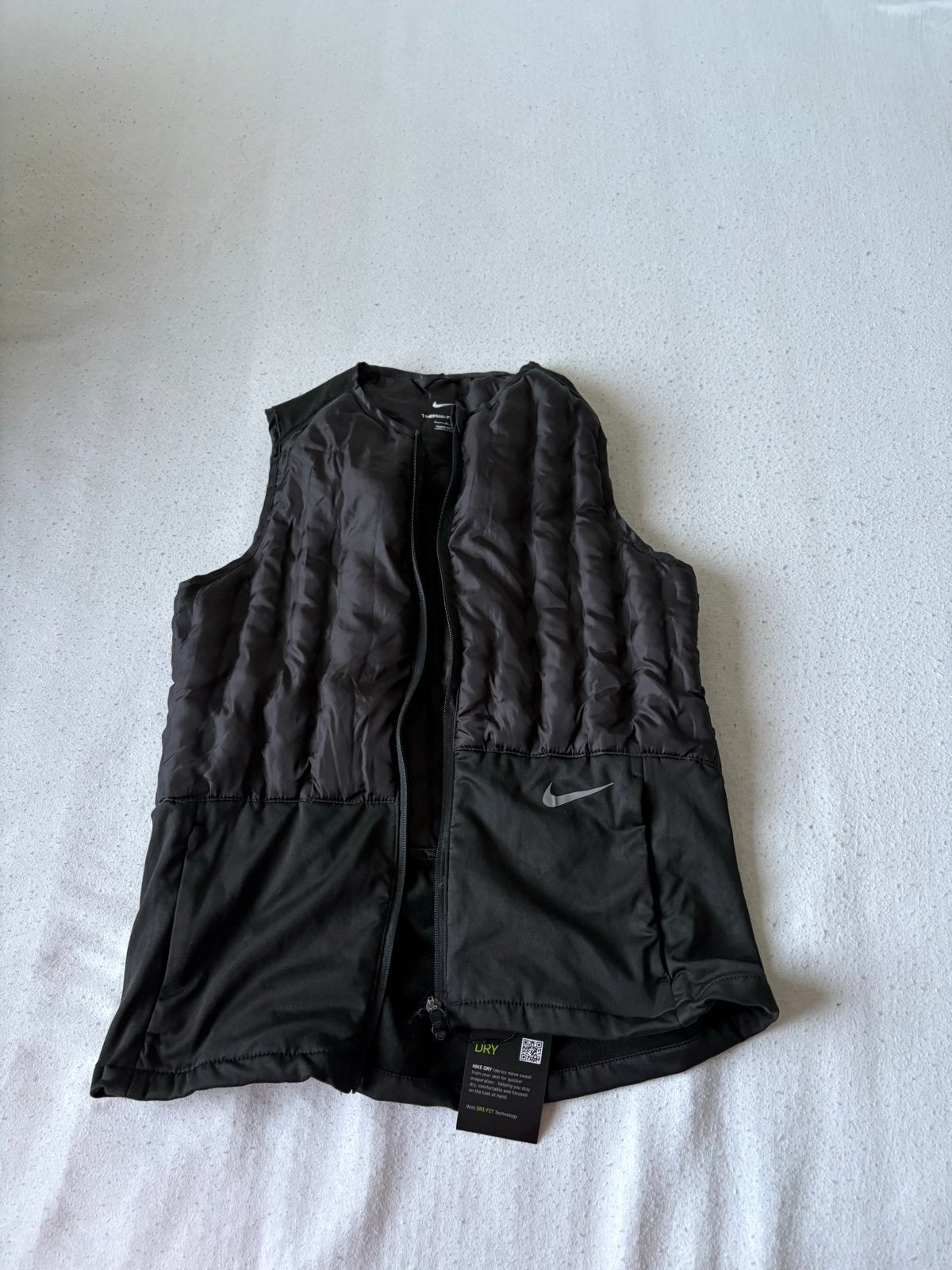 Nike Therma-FIT ADV hardloopvest - Zwart, Zwart, Nieuw, Ophalen of Verzenden, Hardlopen of Fietsen