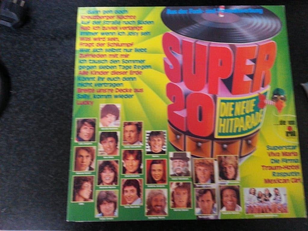 Super 20 - Die Neue Hitparade, LP, Zo goed als nieuw, 12 inch, Schlager