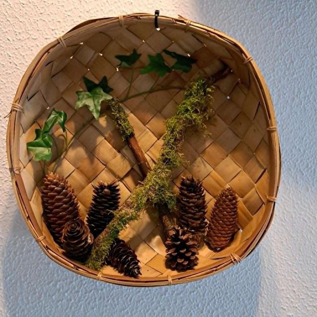 wandhanger sfeer deco Putu, Ophalen, Meerkleurig, 37 cm, Nieuw